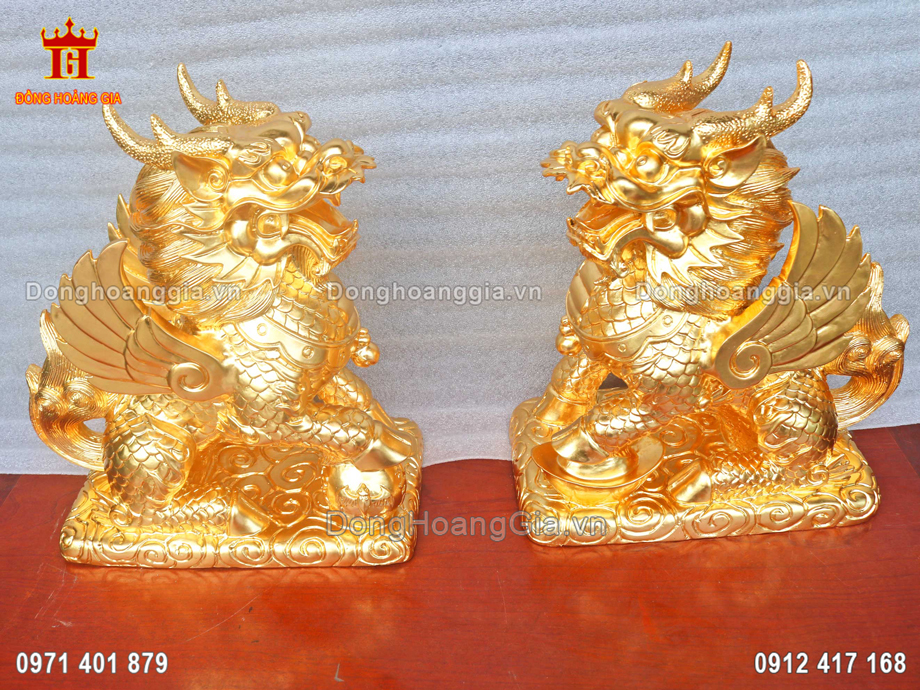 Từng đường nét trên pho tượng được khắc hoạ tỉ mỉ mang đến giá trị thẩm mỹ cao